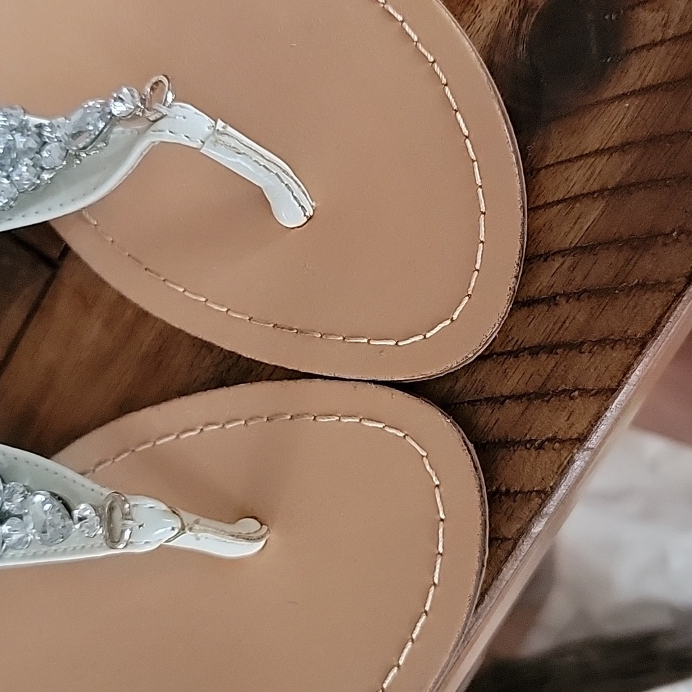 Madeline Staurt Rhinestone Sandals - Picture 4 of 4